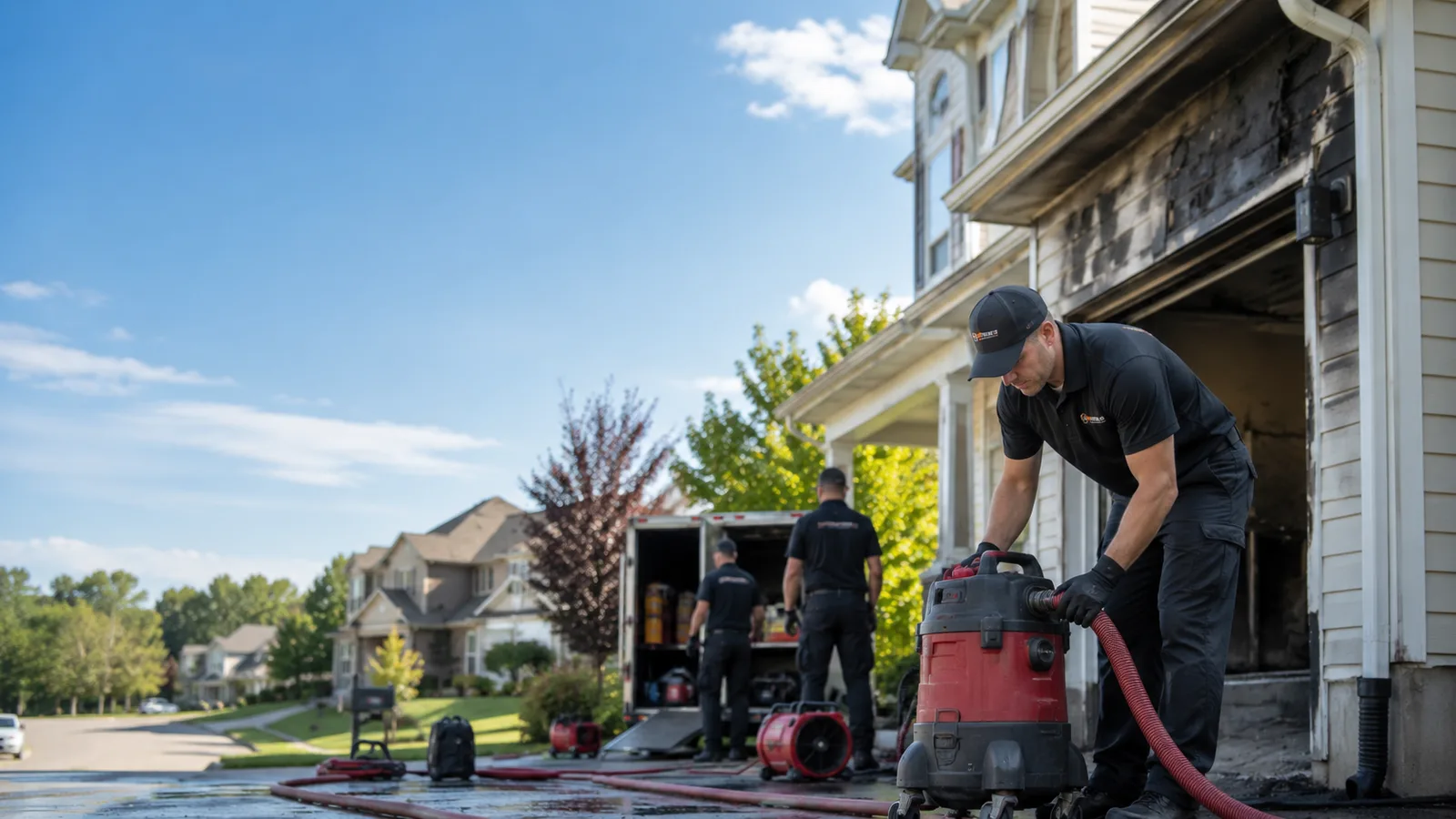 Fire And Smoke Damage Restoration in Vermillion, SD near me